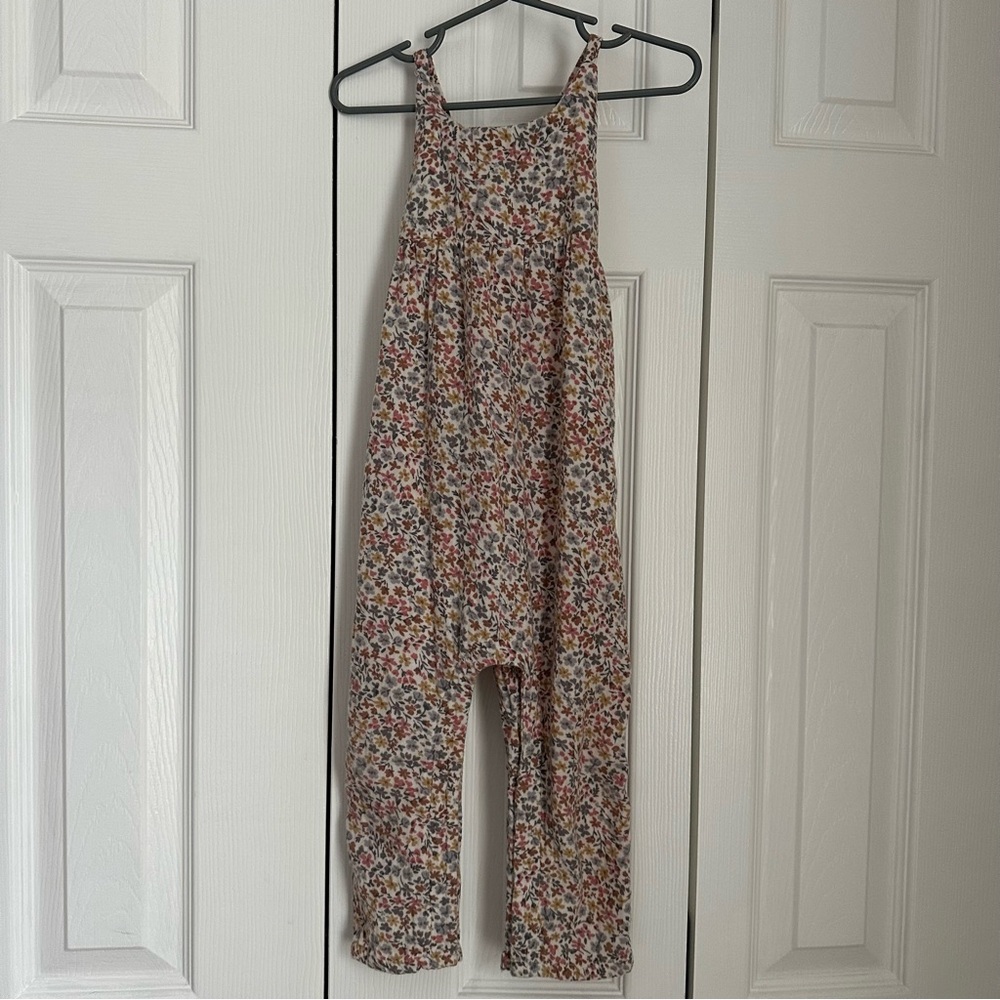 Little Planet by Carter’s floral gauze jumpsuit